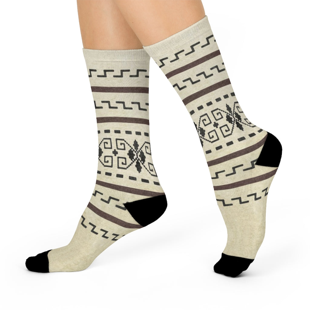 The Dude's Socks w/ The Big Lebowski Sweater Pattern