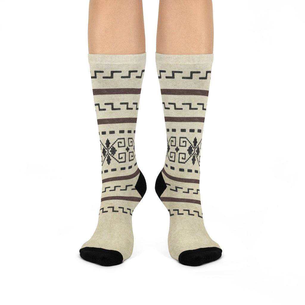 The Dude's Socks w/ The Big Lebowski Sweater Pattern