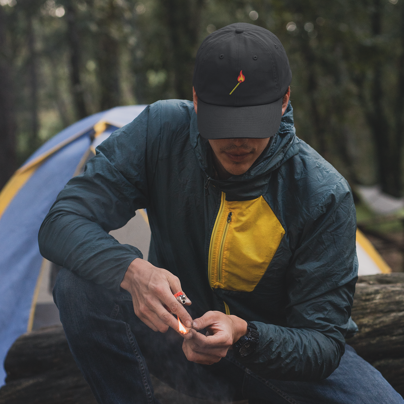 The Fire Starter | Camping Fashion Dad Cap