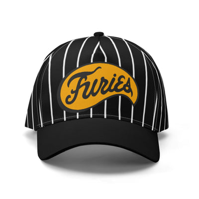 The Furies Baseball Hat - Iconic Gang in The Warriors Movie 1979 | Black