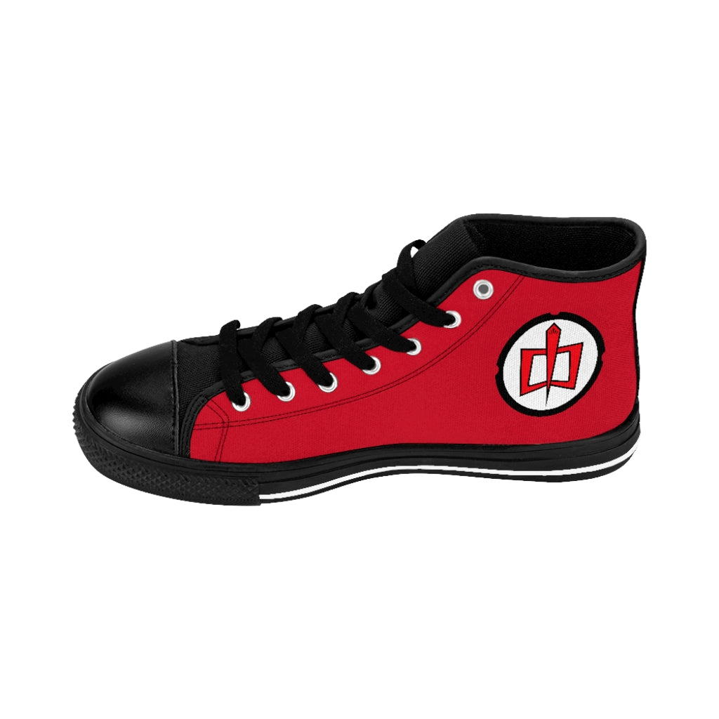The Greatest American Hero Shoes | Retro Geek Hipster High Top Canvas Sneakers