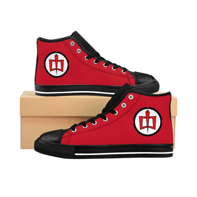 The Greatest American Hero Shoes | Retro Geek Hipster High Top Canvas Sneakers
