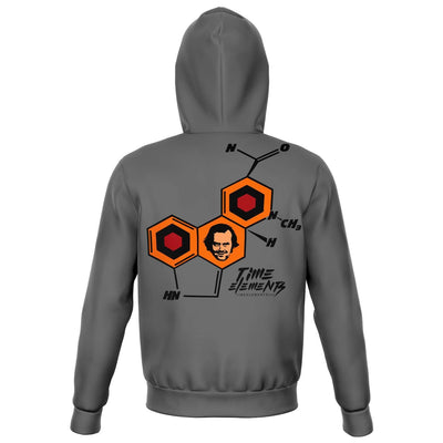 The Shining Molecule LSD | Psychonaut Horror Freak Zip Up Hoodie