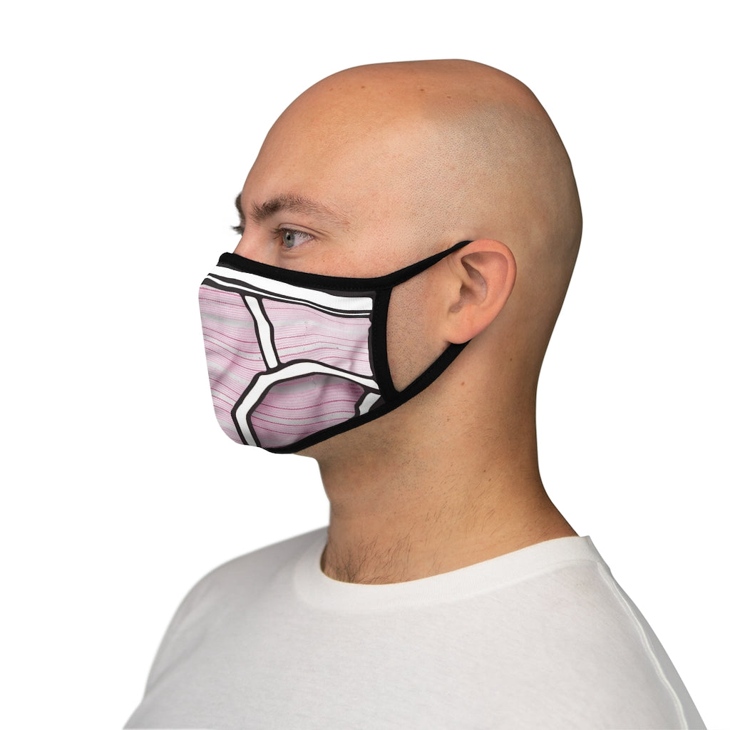 Tighty Whitey - Mens underwear | Modern hipster Fitted Face Mask