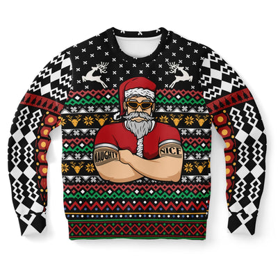 Tough Santa | Ugly Xmas Sweatshirt