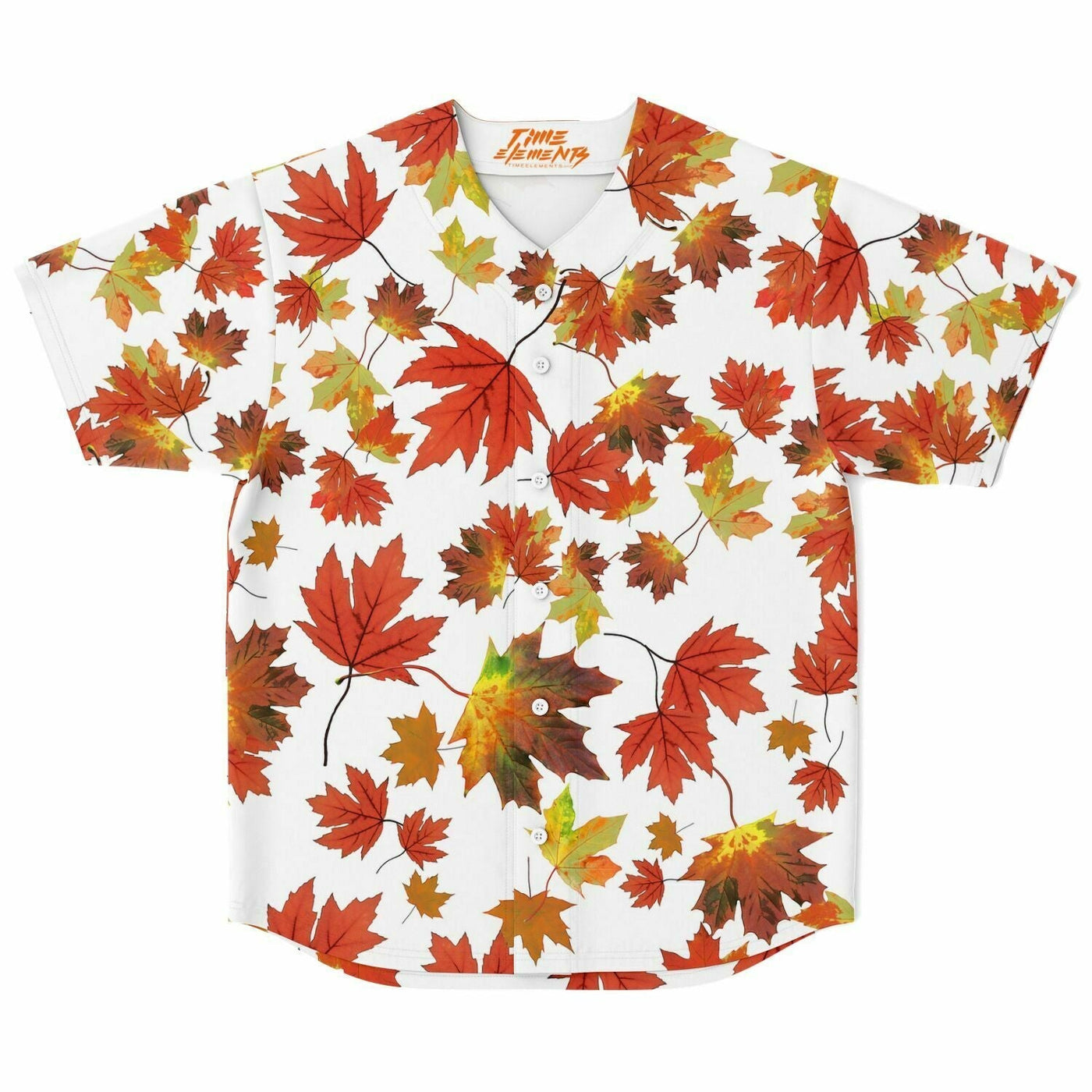 Tyler Durden Maple Leaf Pattern Jersey | Fight Club Baseball Jersey