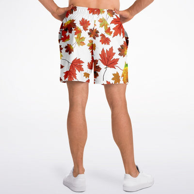 Tyler Durden Maple Leaf Pattern Shorts - Fight Club | Fashion Shorts