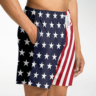 USA Flag Stars & Stripes | American Athletic Shorts