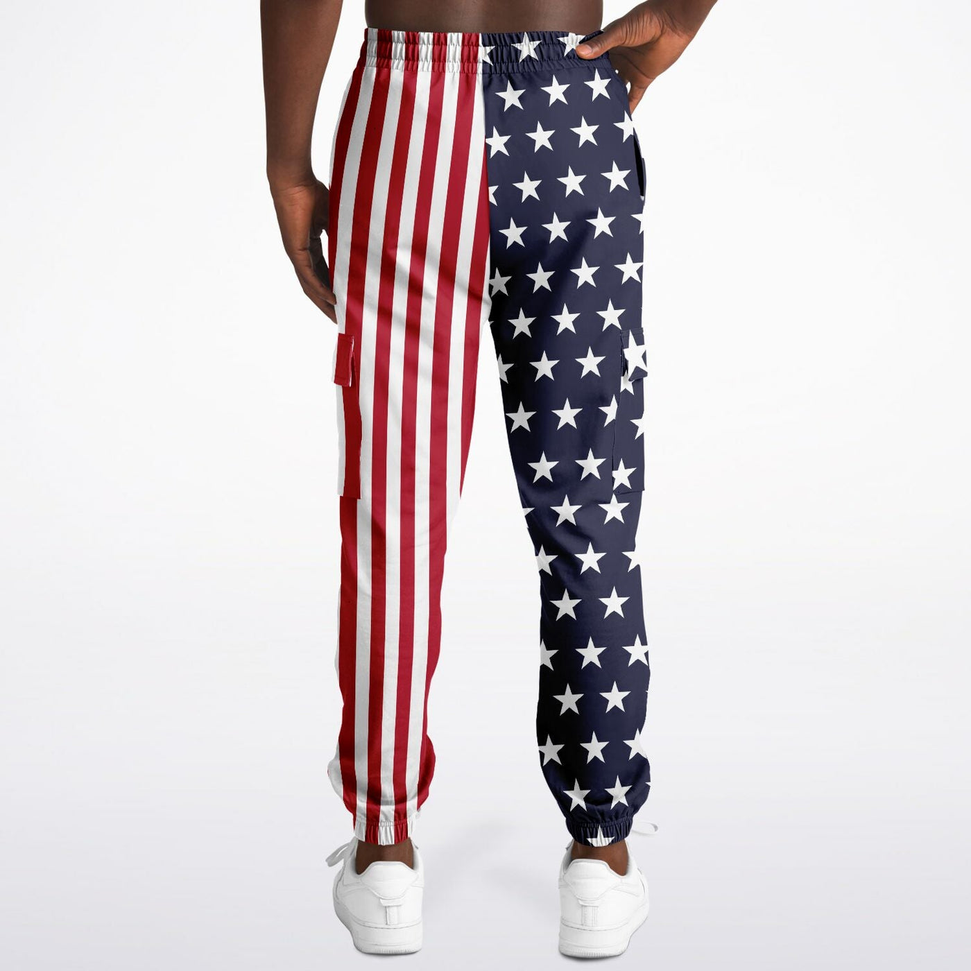USA Flag Stars & Stripes | American Cargo Sweatpants