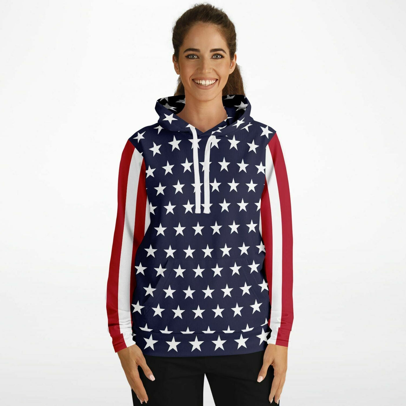 USA Flag Stars & Stripes V2 | American Icon Unisex Hoodie