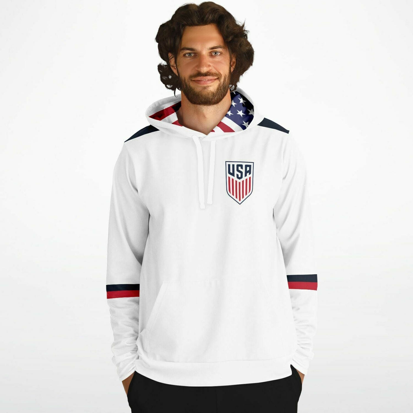 USA National Team Hoodie | American Retro Soccer Unisex Hoodie