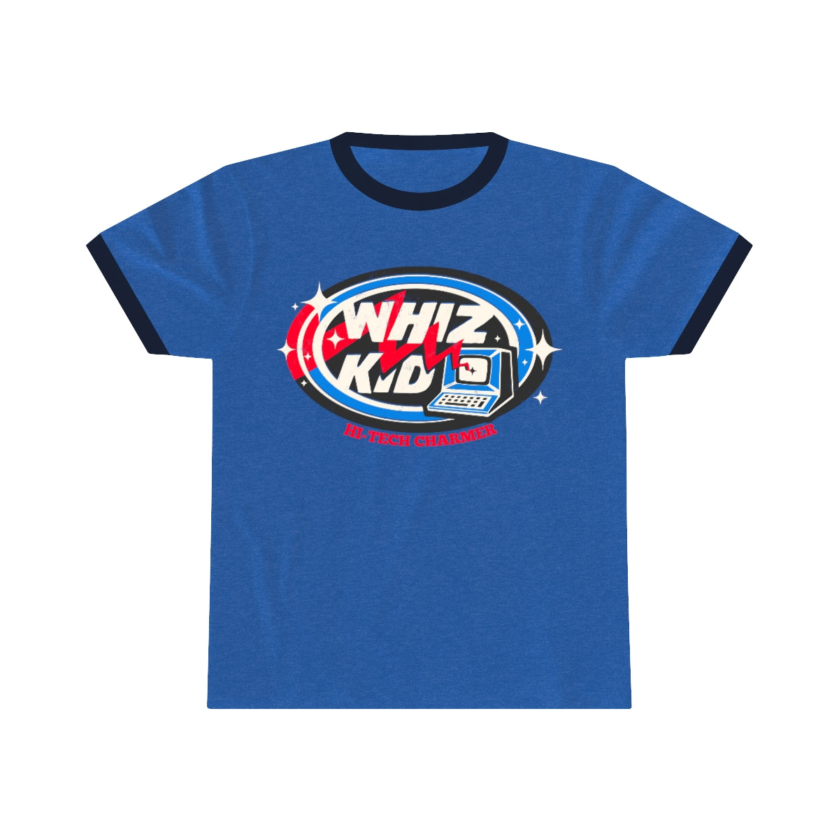 Whiz Kid Hi-tech Charmer | Retro Geek T-Shirt