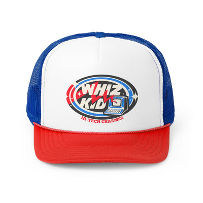 Whiz Kid Hi-tech Charmer | Retro Geek Trucker Hat