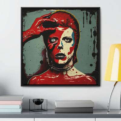 Ziggy Stardust Canvas Art 3 of 4 - Iconic Music Wall Decor