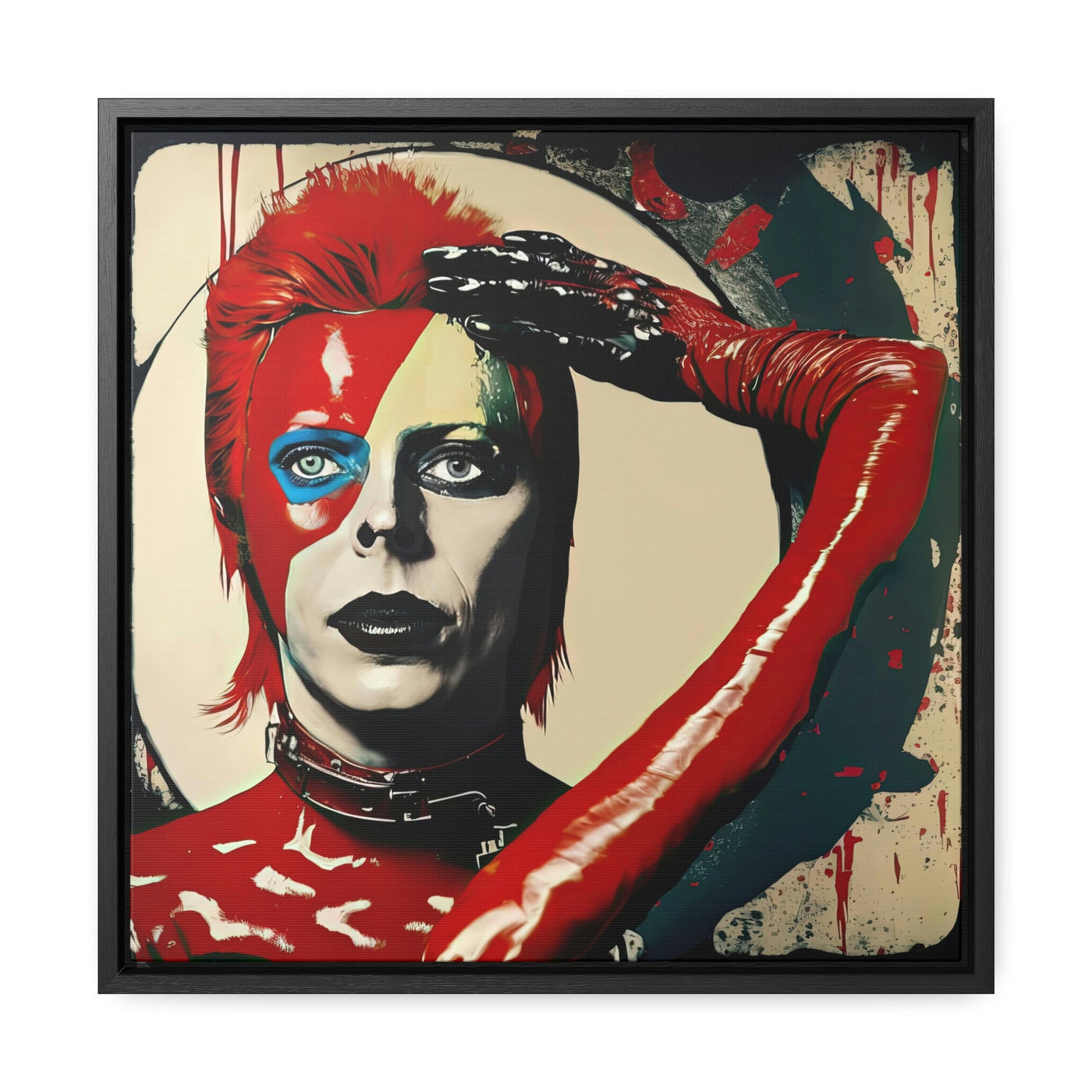 Ziggy Stardust Canvas Art 4 of 4 - Iconic Music Wall Decor