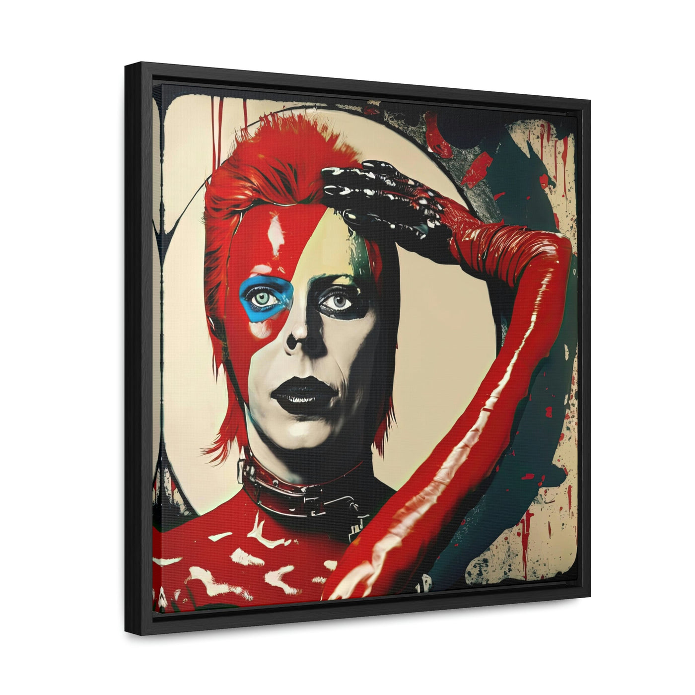 Ziggy Stardust Canvas Art 4 of 4 - Iconic Music Wall Decor